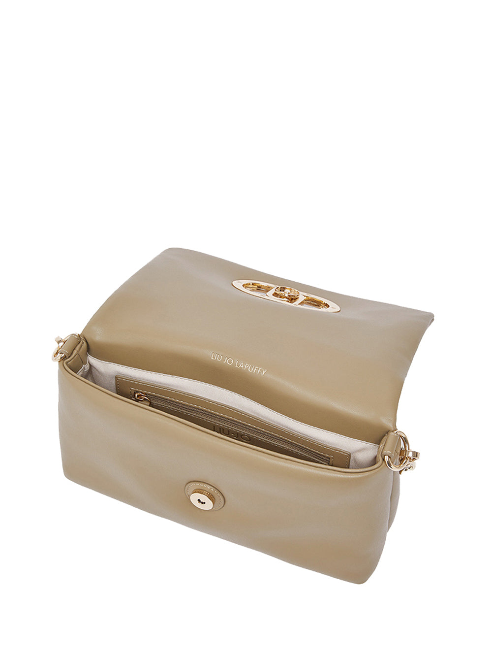 LIUJO ACCESSORI1 Borsa A Tracolla Media Liu Jo LaPuffy - Fango MUD