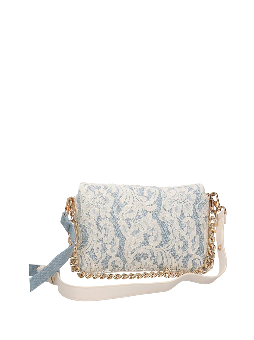 LIUJO ACCESSORI1 Borsa A Tracolla Liu Jo - Denim/Bianco Light Denim