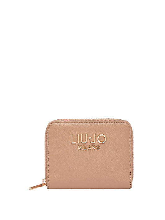 LIUJO ACCESSORI1 Portafoglio M Zip Around Liu Jo - Cammello Cammello