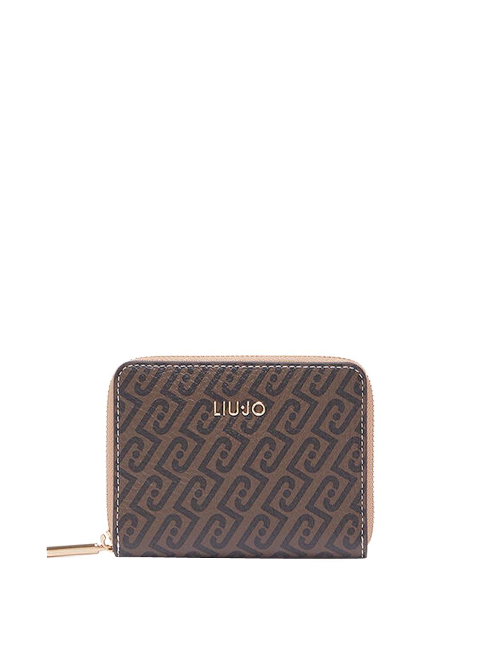 LIUJO ACCESSORI1 Portafoglio M Zip Around Liu Jo - Marrone Testa di moro