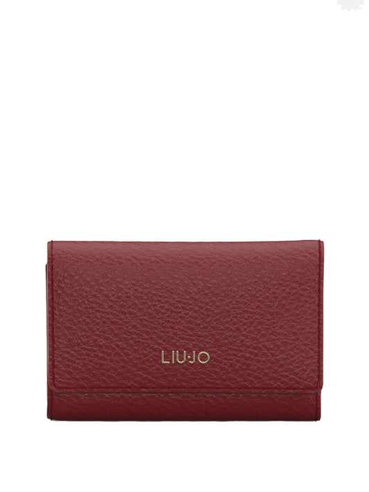LIUJO ACCESSORI1 Liu Jo Portafoglio M Trifold - Rosso CILIEGIA
