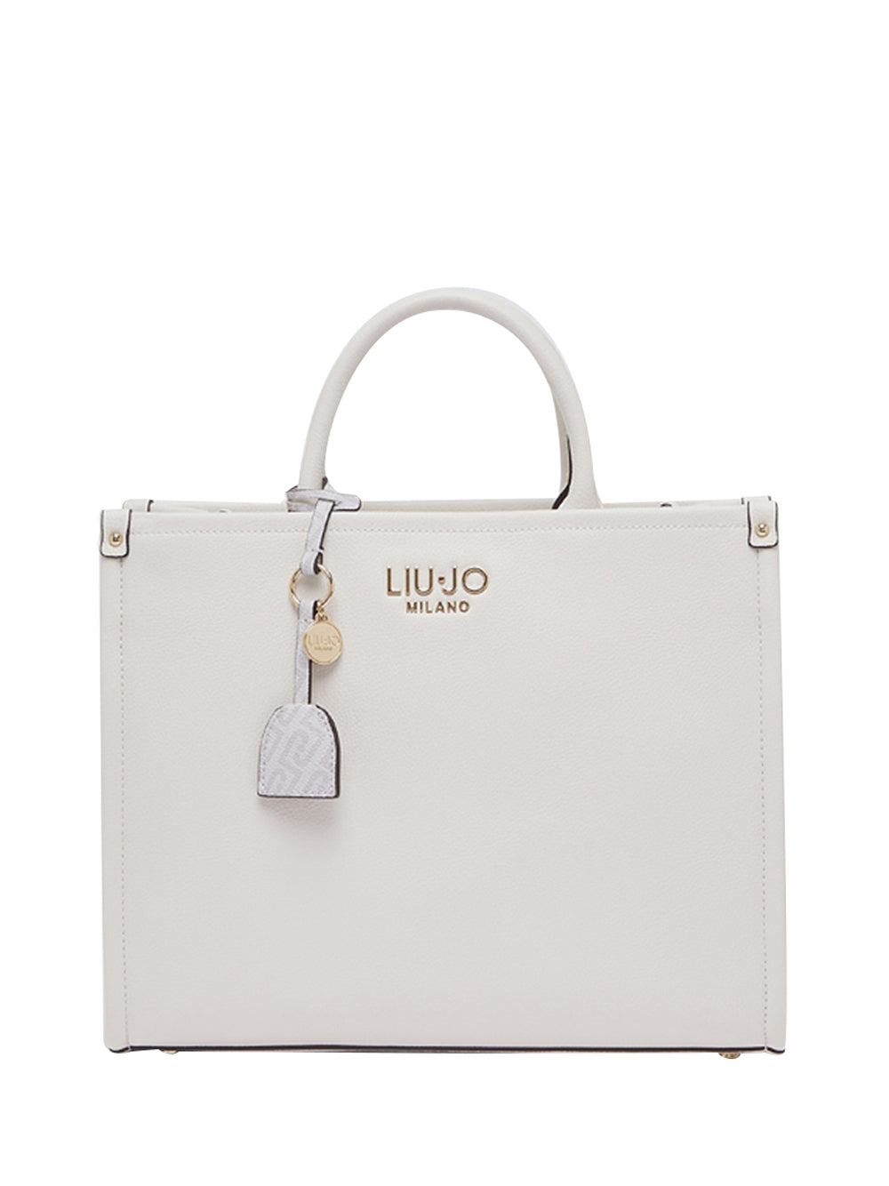 LIUJO ACCESSORI1 Borsa A Mano Liu Jo Con Charm - Panna CREAM