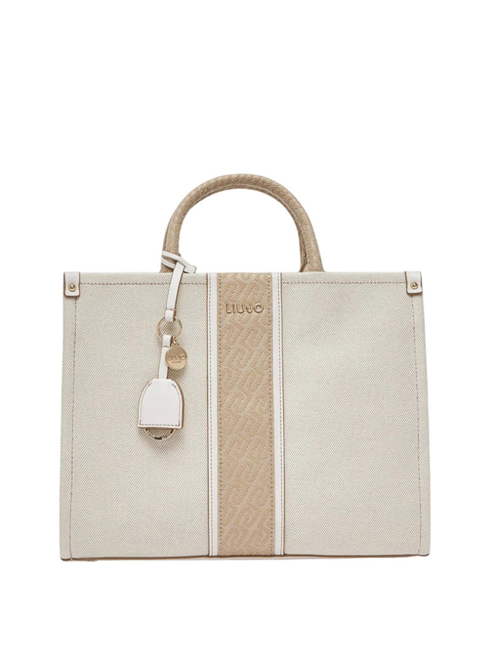 LIUJO ACCESSORI1 Borsa A Mano Liu Jo Tote - Neutro/Crema Neutro/Cream