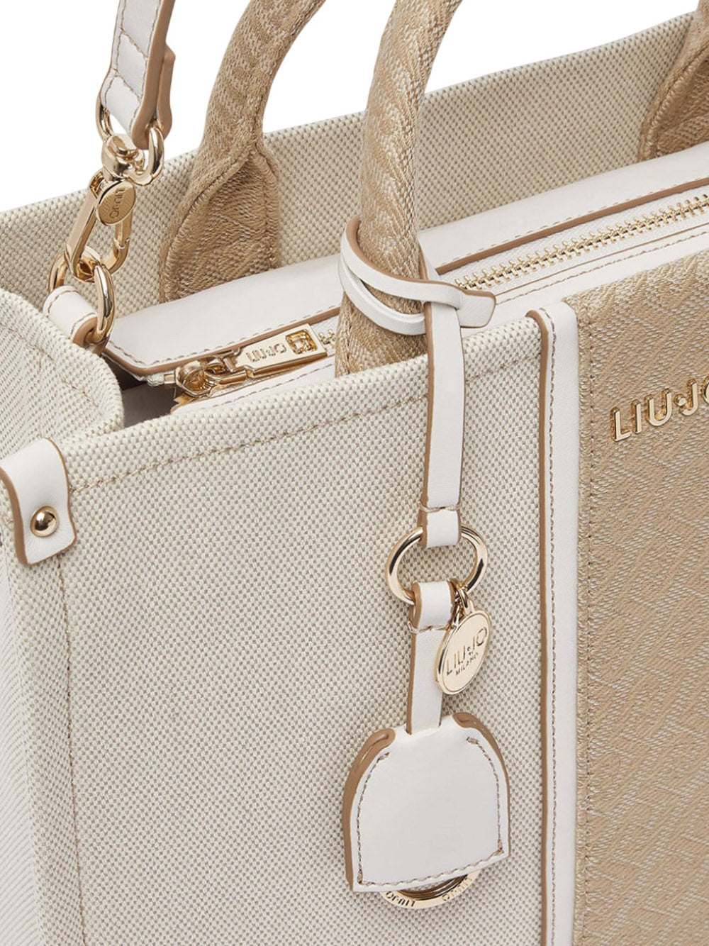 LIUJO ACCESSORI1 Borsa A Mano Liu Jo Tote - Neutro/Crema Neutro/Cream
