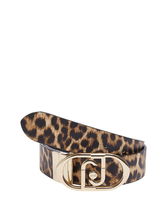 LIUJO ACCESSORI1 Cintura Liu Jo Reversibile - Animalier ANIMALIER