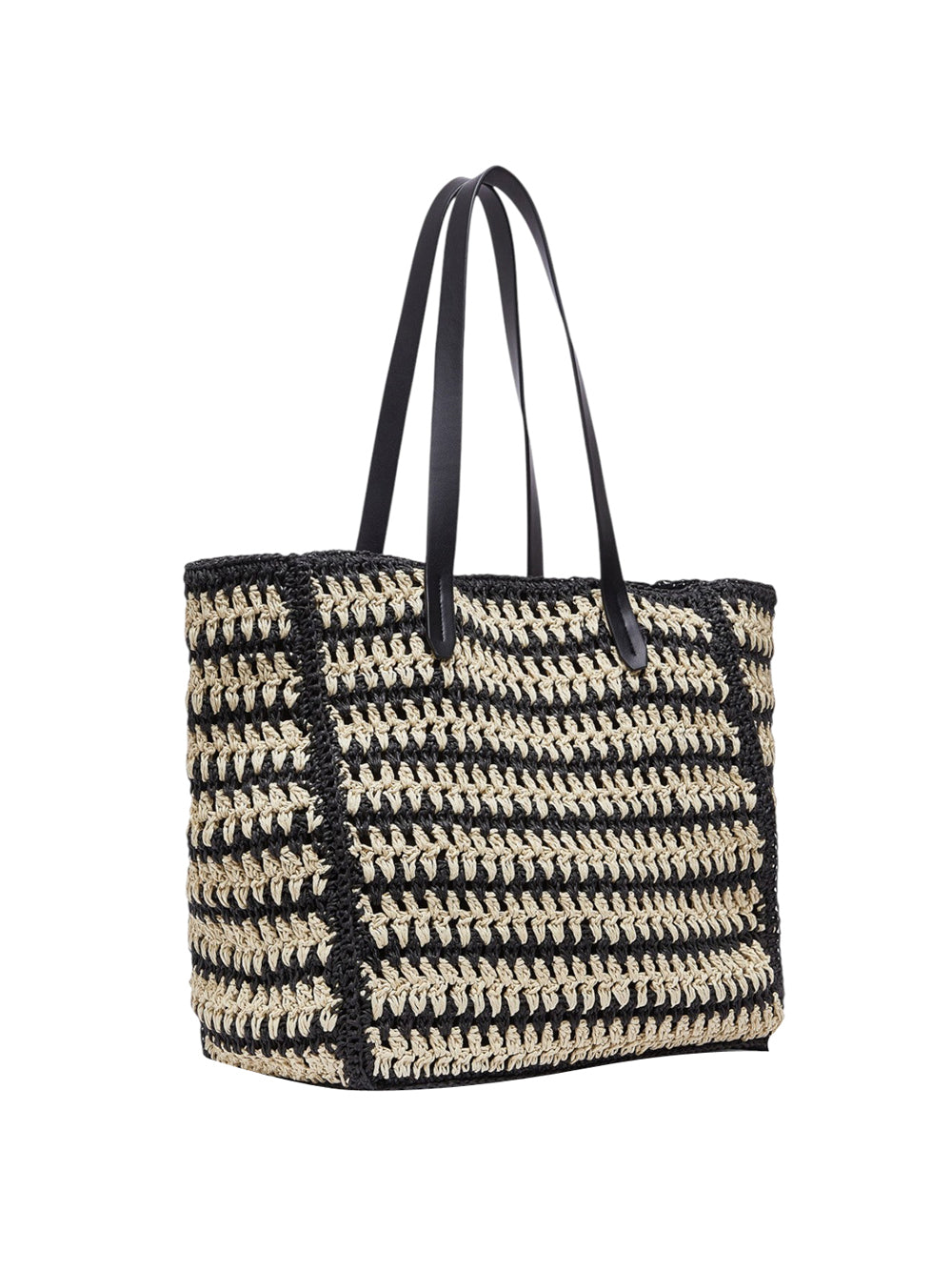 LIUJO BEACHWEAR Borsa Tote Media In Paglia Liu Jo - Neutro NEUTRO