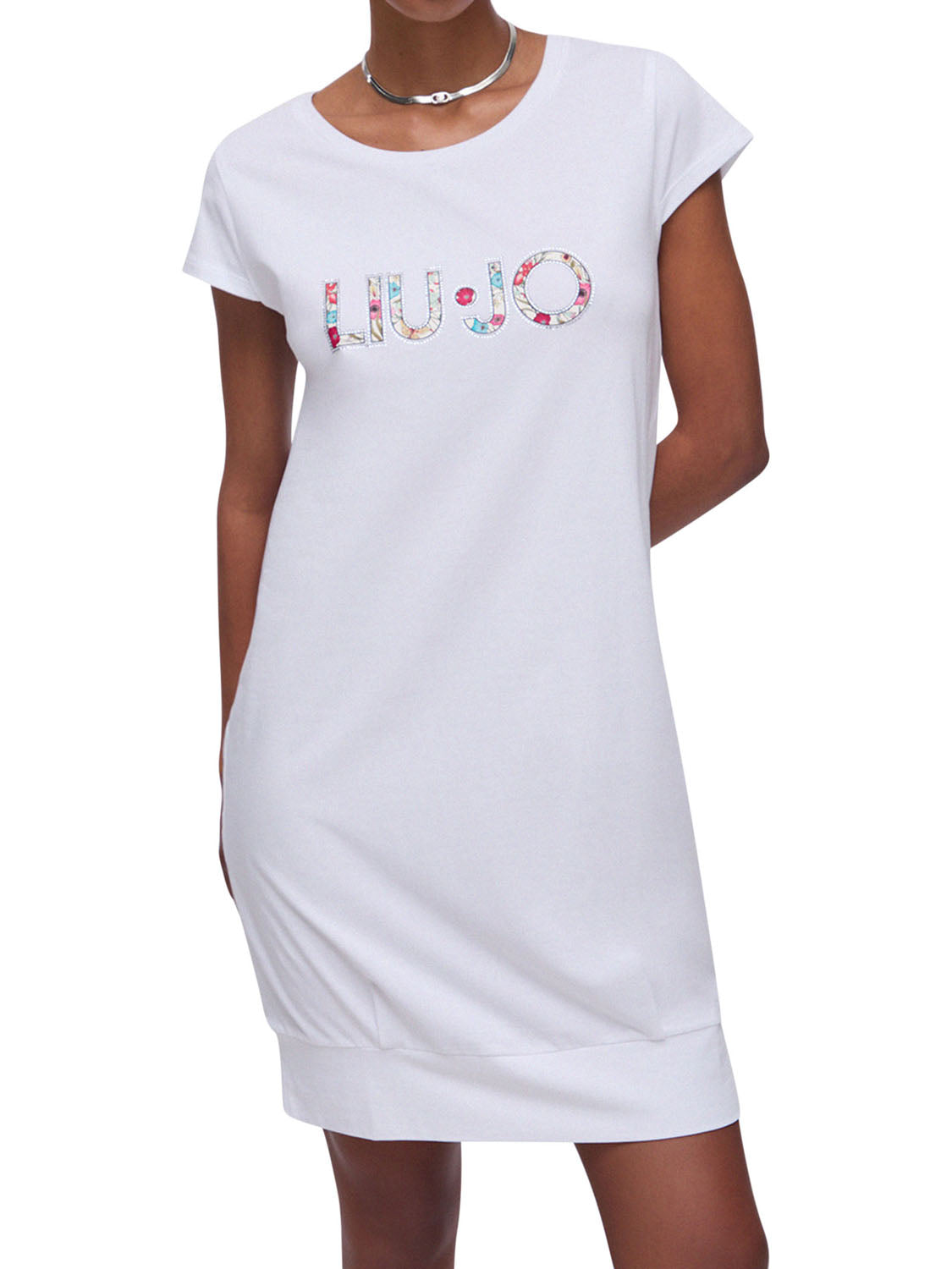 LIUJO BEACHWEAR Abito Jersey T.Unita Liu Jo - Bianco Bianco