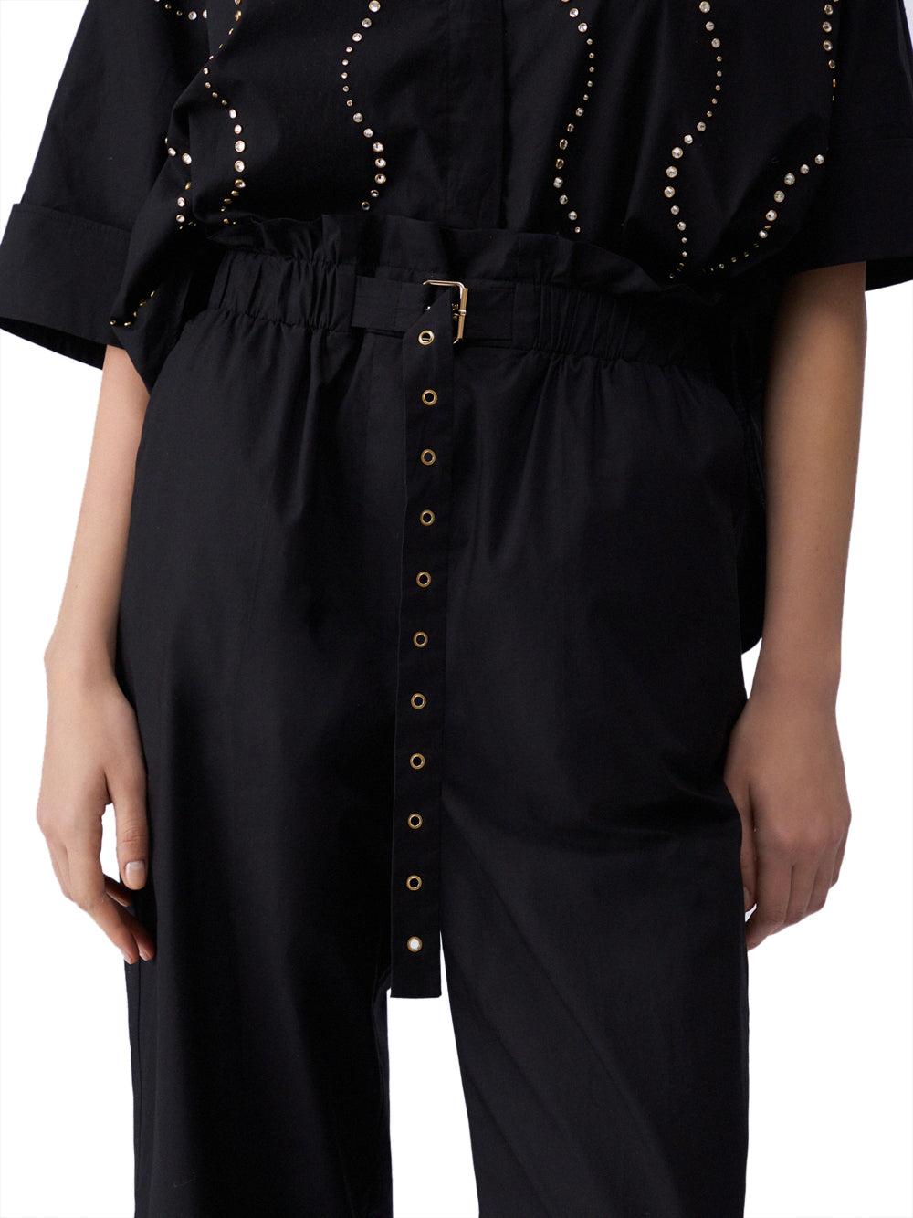 LIU.JO BLACK Pantaloni A Vita Alta Liu Jo - Nero Nero