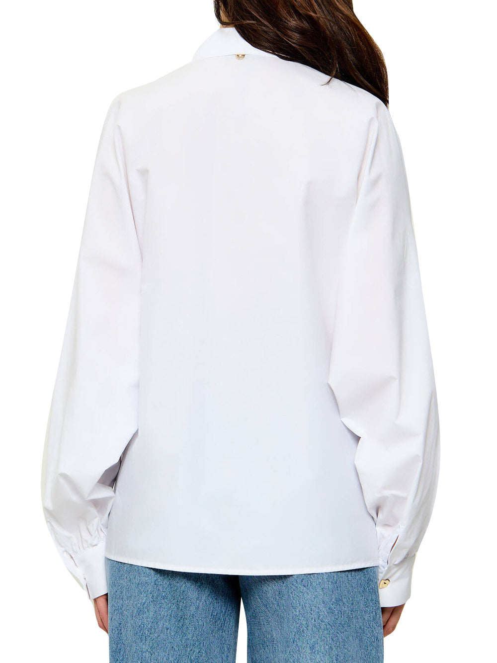 LIU.JO BLACK Camicia Con Maniche Ampie Liu Jo - Bianco Bianco Ottico