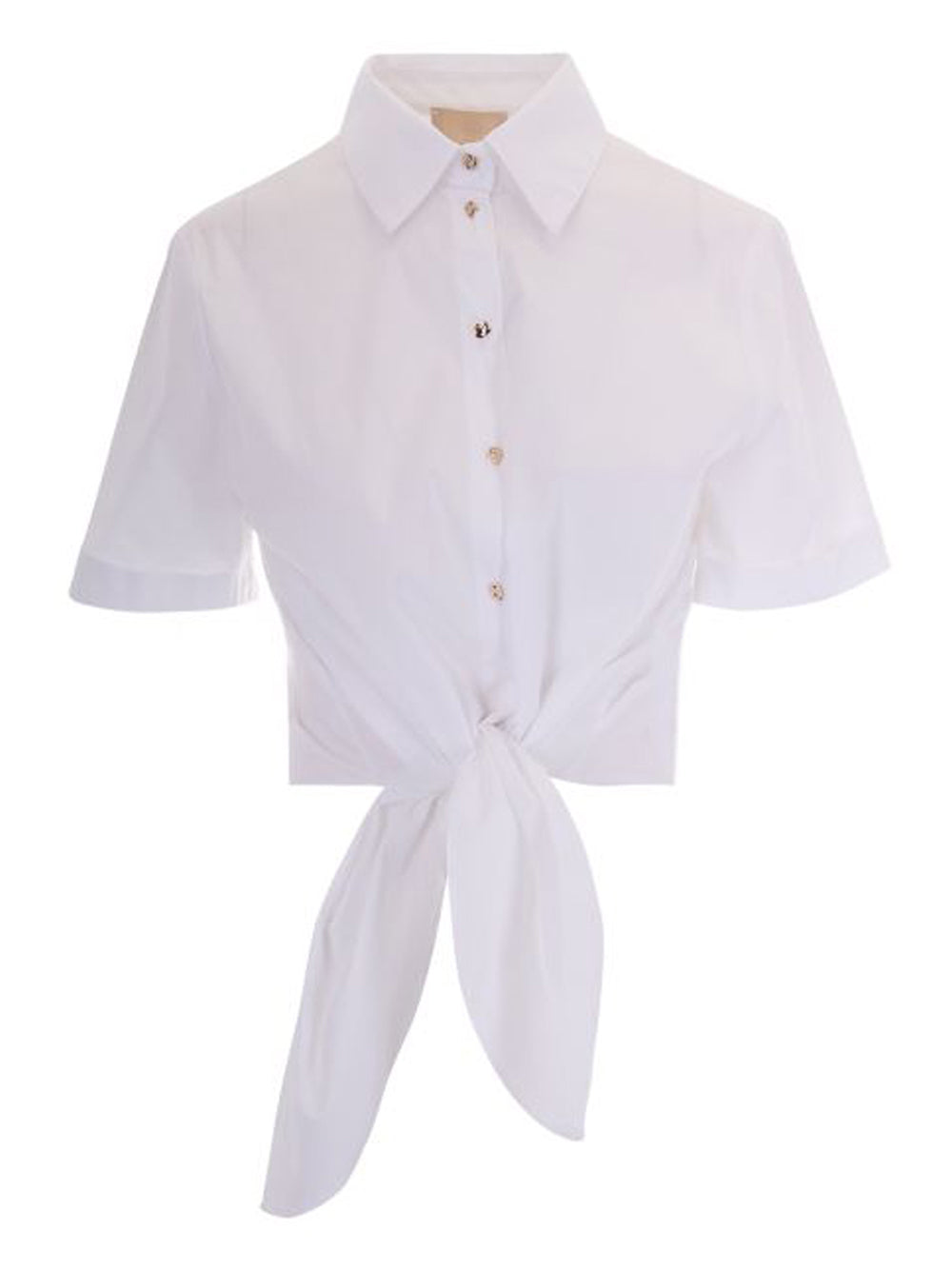 LIU.JO BLACK Camicia Mezzamanica Liu Jo - Bianco Bianco Ottico