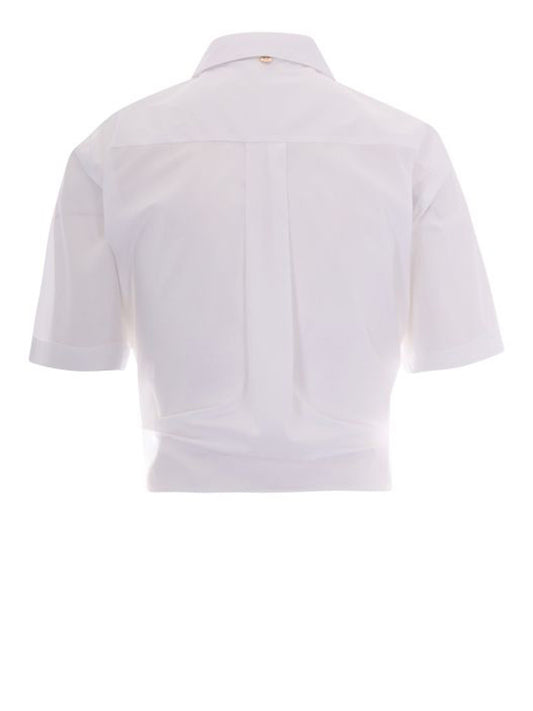 LIU.JO BLACK Camicia Mezzamanica Liu Jo - Bianco Bianco Ottico