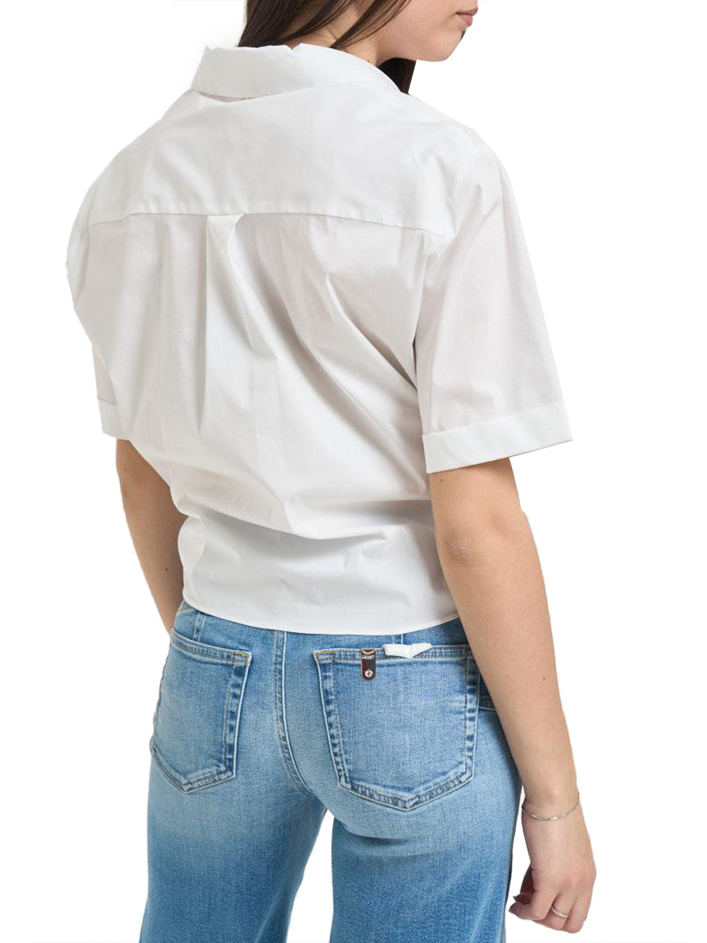 LIU.JO BLACK Camicia Mezzamanica Liu Jo - Bianco Bianco Ottico