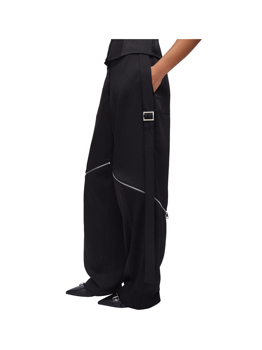 LIU.JO BLACK CAPSULE Pantalone Utility Liu Jo - Nero Nero