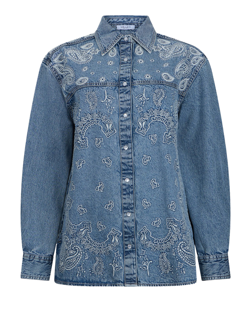 LIUJO DENIM Camicia Deni Ricamo Liu Jo - Denim DENIM