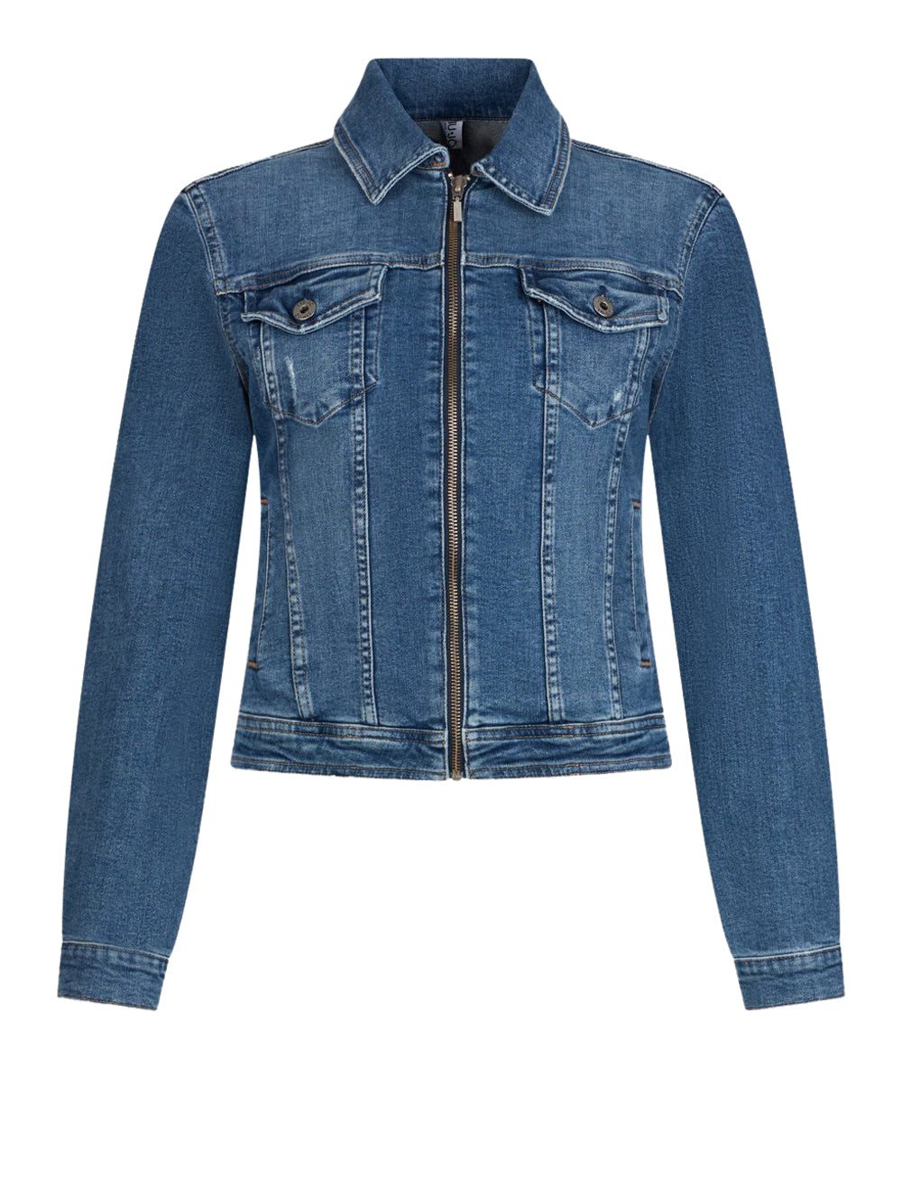 LIUJO DENIM Giacca Di Jeans Rider Zip - Denim DENIM