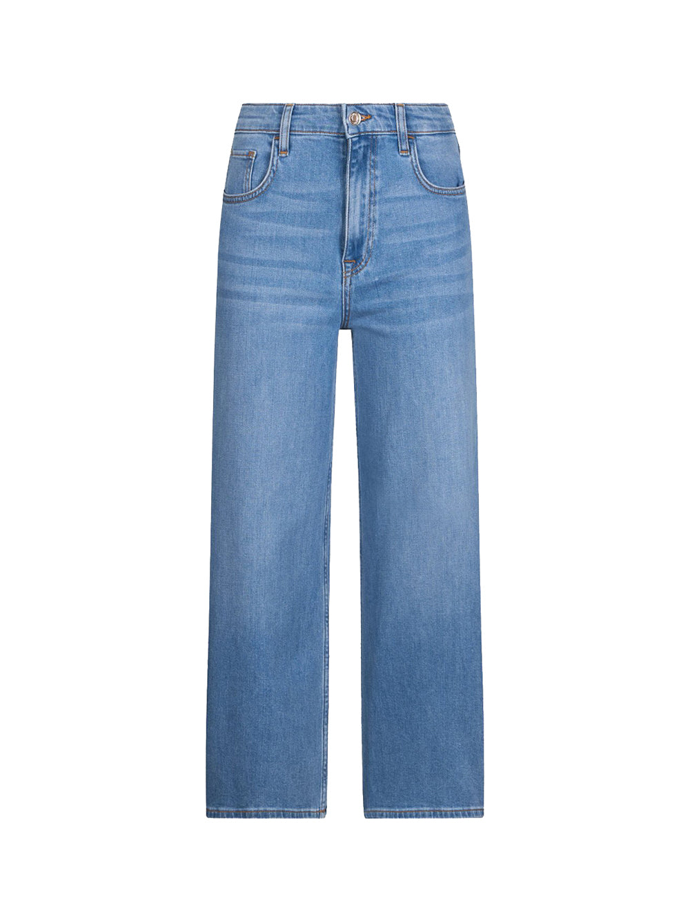 LIUJO DENIM Jeans Liu Jo Flare Cropped - Denim Chiaro Light Denim