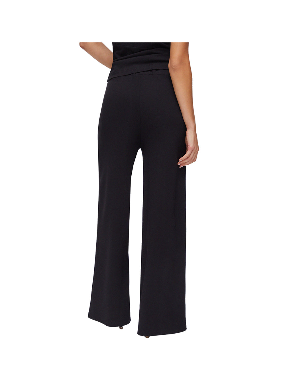 LIUJO SPORT Pantalone Liu Jo In Jersey - Nero Nero