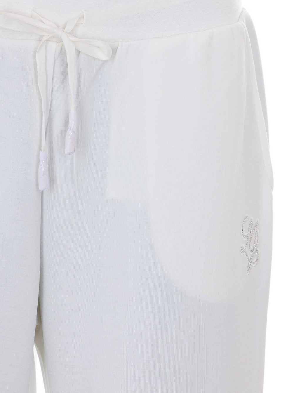 LIUJO SPORT Pantalone Jersey Lungo Liu Jo - Bianco White Milk