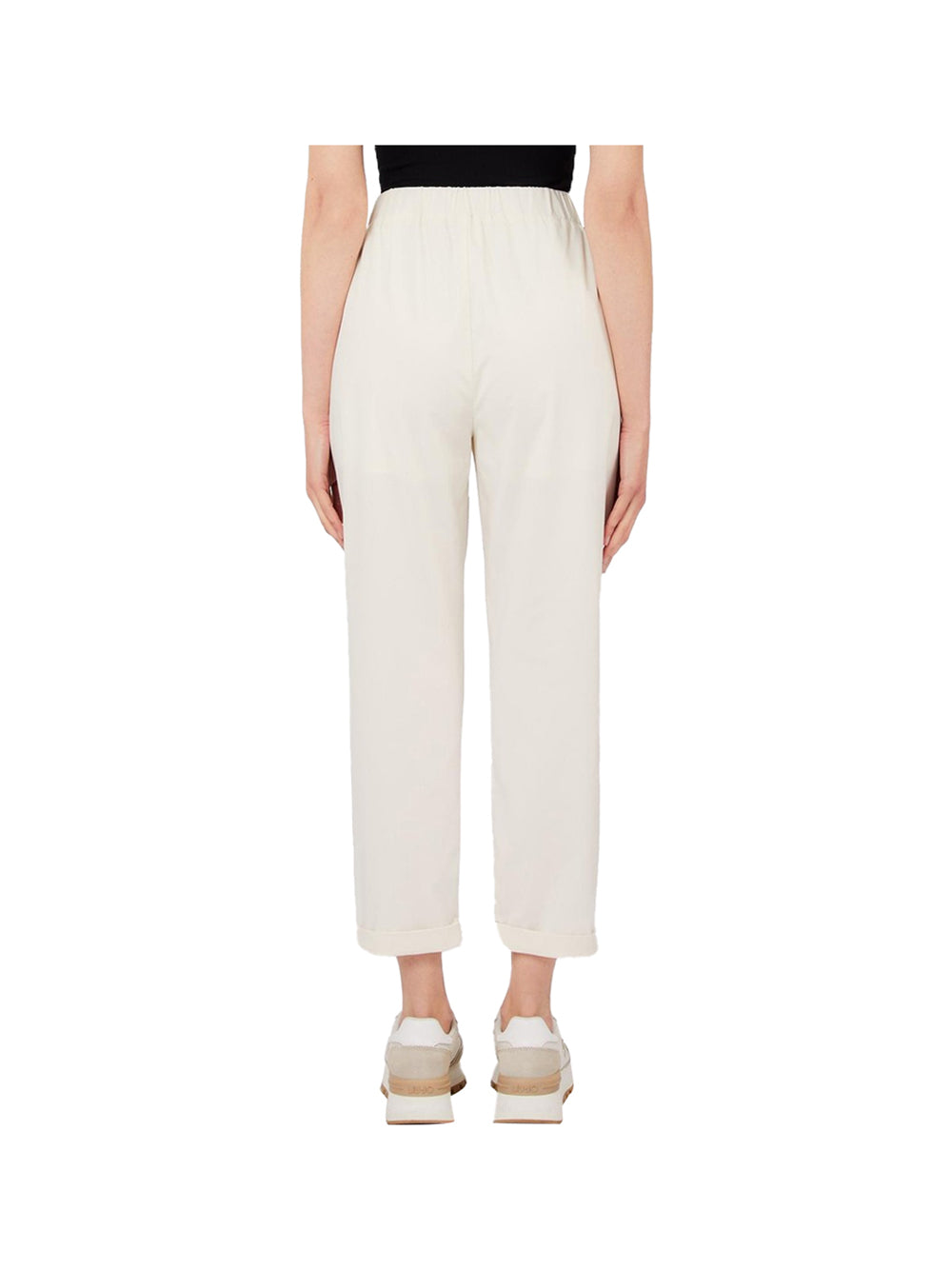 LIUJO SPORT Pantalone Ts Tpotf Lungo Liu Jo - Bianco Bianco Latte