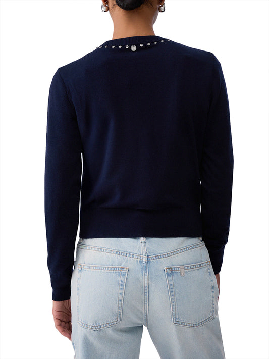 LIU.JO WHITE Cardigan Liu Jo - Blu Night Blu Sky