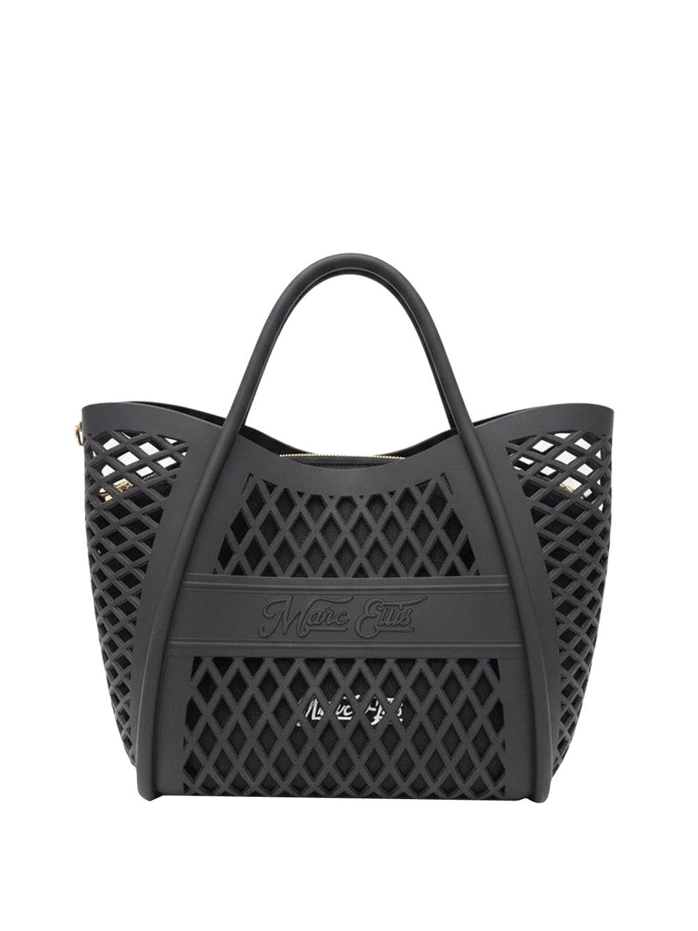 MARC ELLIS Borsa a Mano Flat Basket M Marc Ellis - Nero/Oro Nero/oro