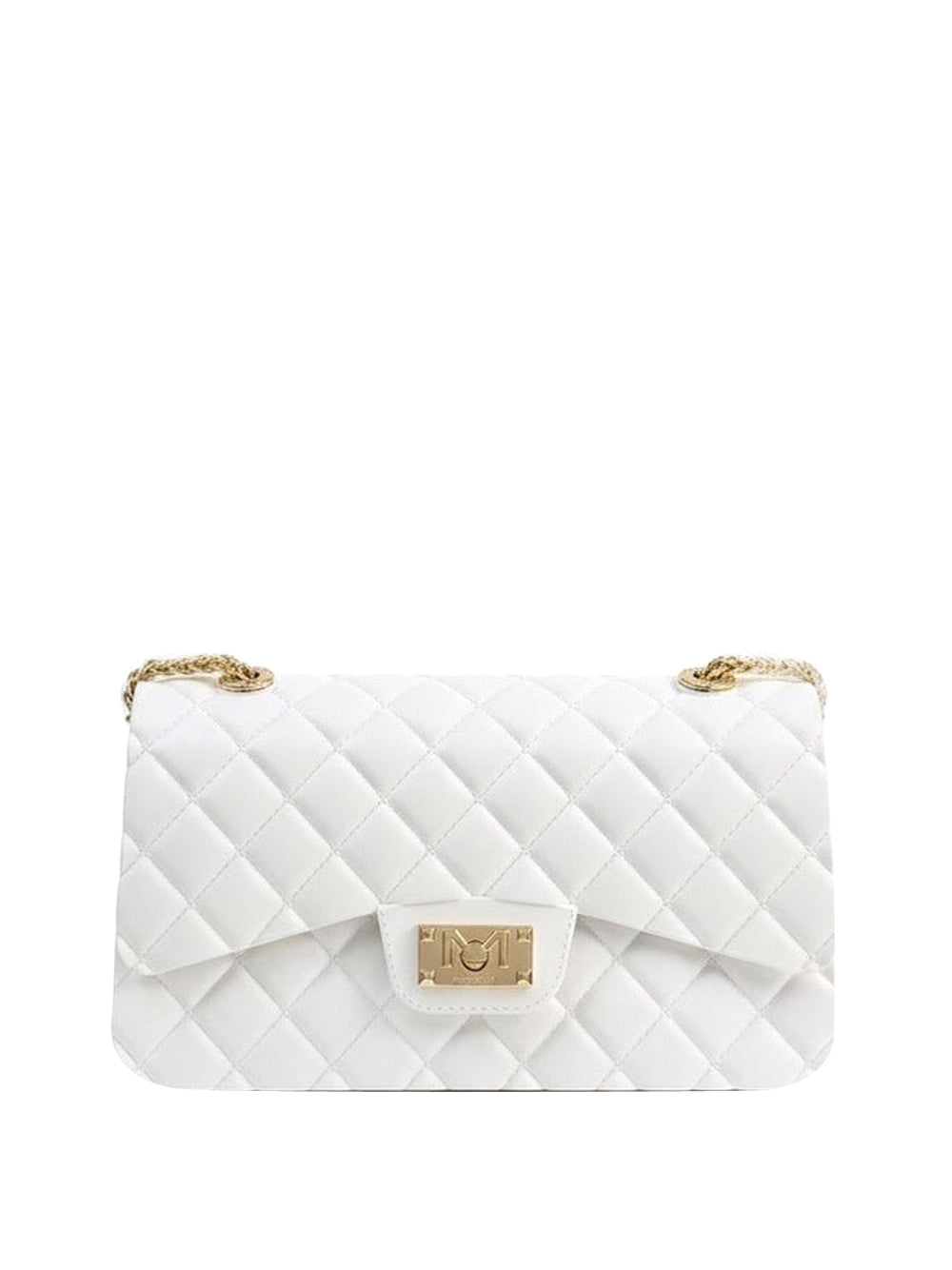 MARC ELLIS Borsa a Tracolla Marc Ellis Flat Falcon - Latte/Oro Latte/oro