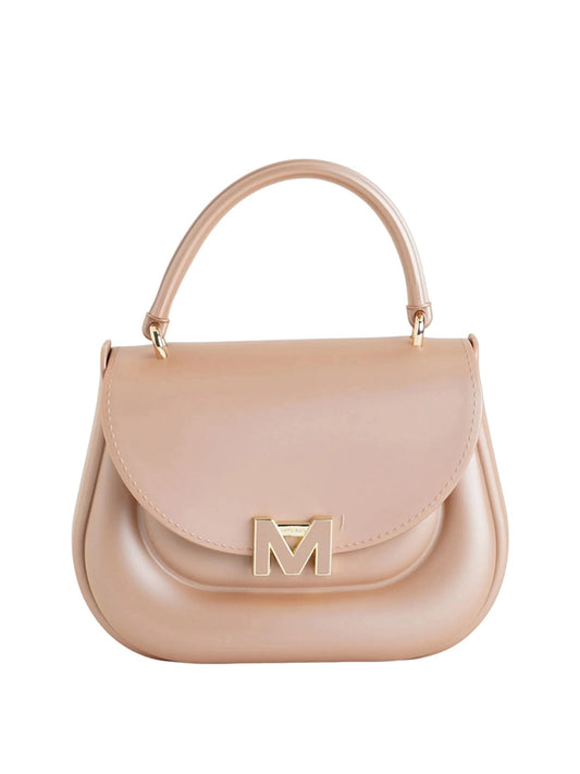 MARC ELLIS Borsa a Mano Flat Jelly 26 Marc Ellis - Moka/Oro Moka/oro