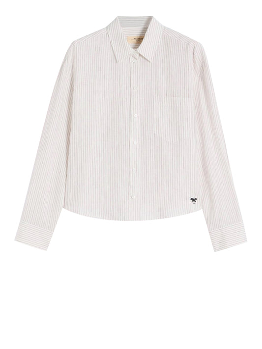 MAXMARA WEEKEND 2USCITA T-Shirt Lacoste In Cotone - Nero Rosa antico