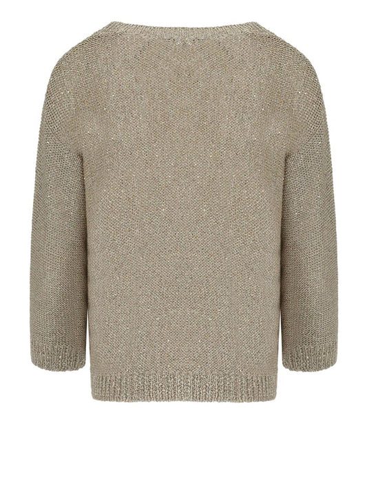 MAXMARA WEEKEND 2USCITA Max Mara Maglia Gelada Sabbia Sabbia
