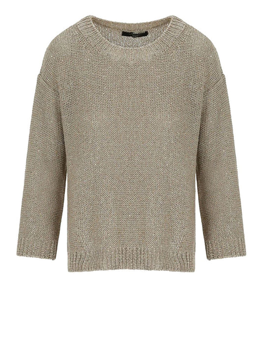 MAXMARA WEEKEND 2USCITA Max Mara Maglia Gelada Sabbia Sabbia