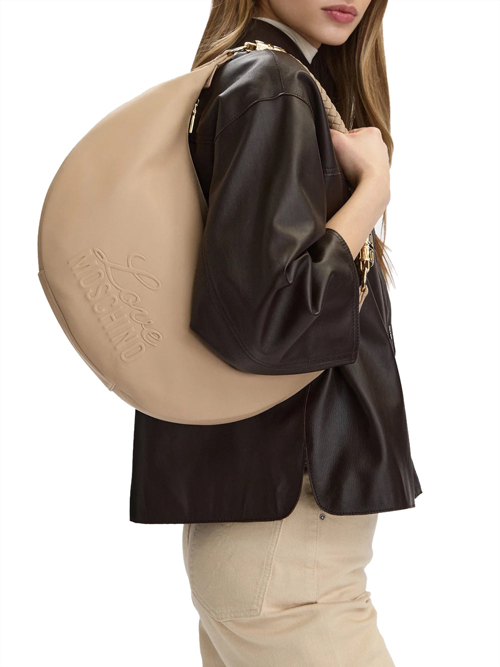 MOSCHINO COLLECTION Borsa a Spalla JC4222PP0O KA0 Moschino - Taupe TAUPE