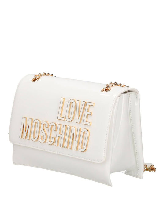 MOSCHINO COLLECTION Borsa A Spalla Moschino - Bianco/Oro BIANCO/ORO