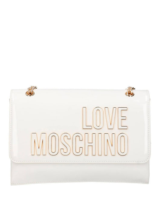 MOSCHINO COLLECTION Borsa A Spalla Moschino - Bianco/Oro BIANCO/ORO