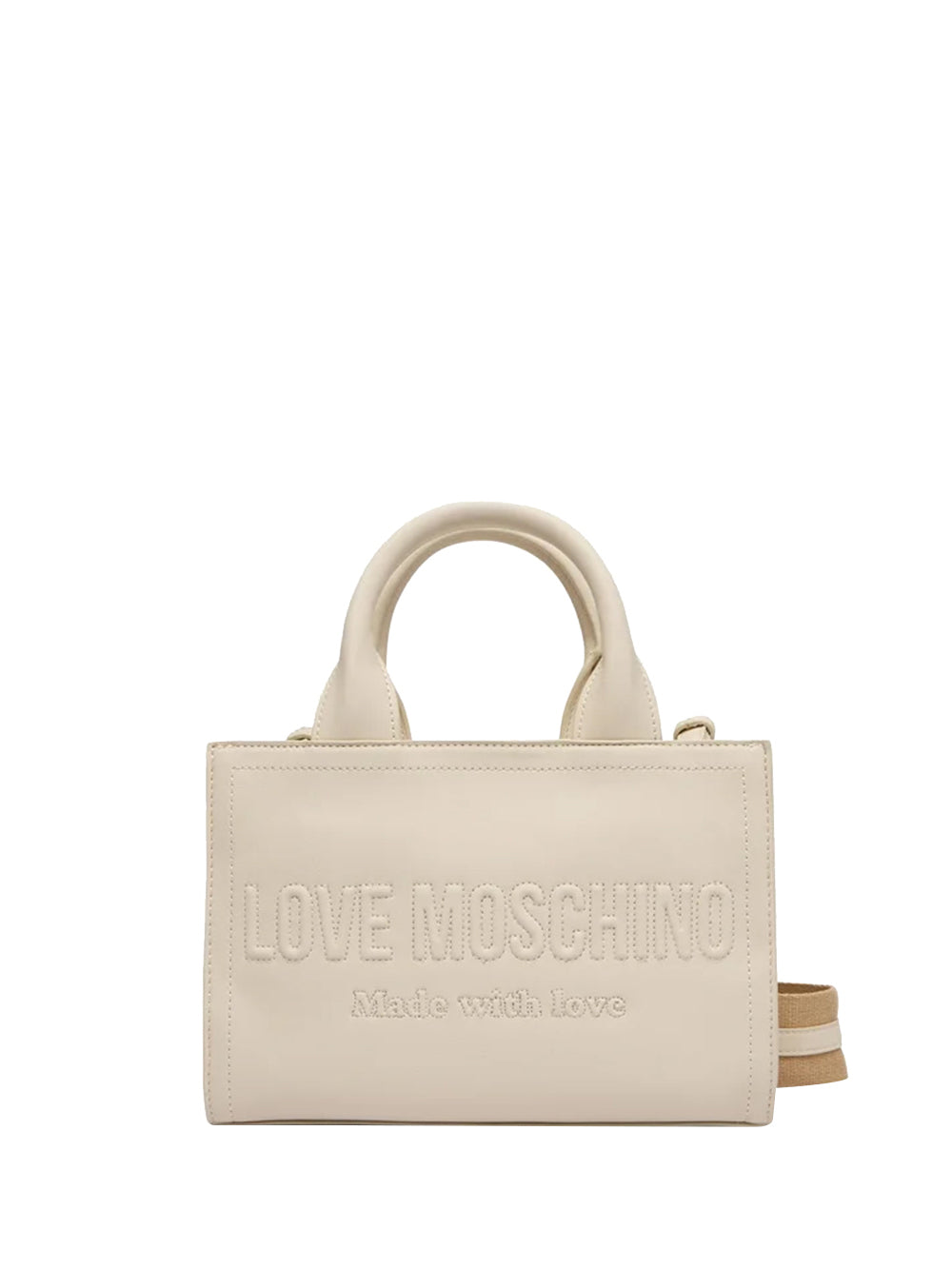 MOSCHINO PRECOLLECTION Borsa A Mano Moschino - Avorio Avorio