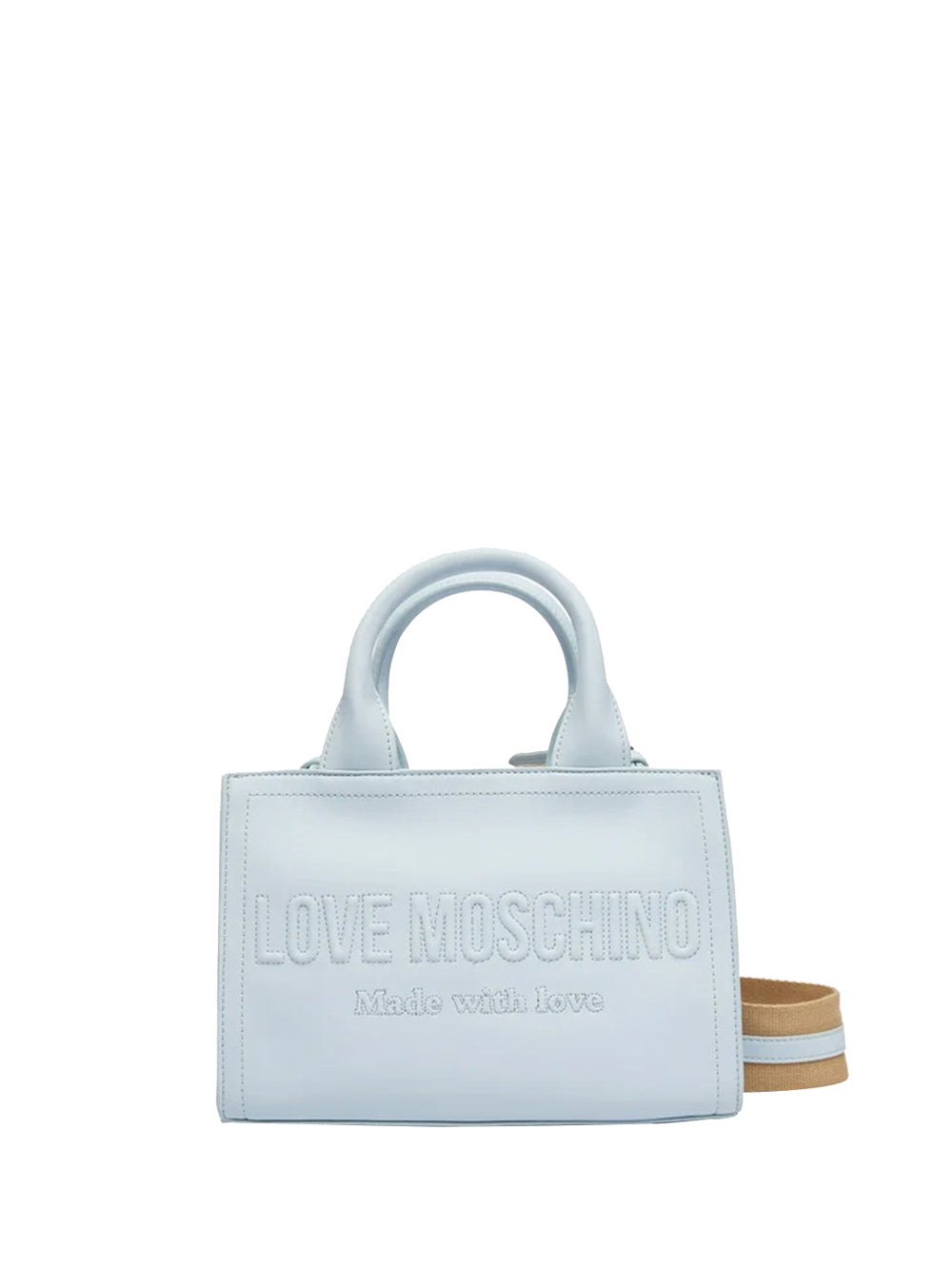 MOSCHINO PRECOLLECTION Borsa a Mano JC4044PP1O LE0 Moschino - Celeste Celeste