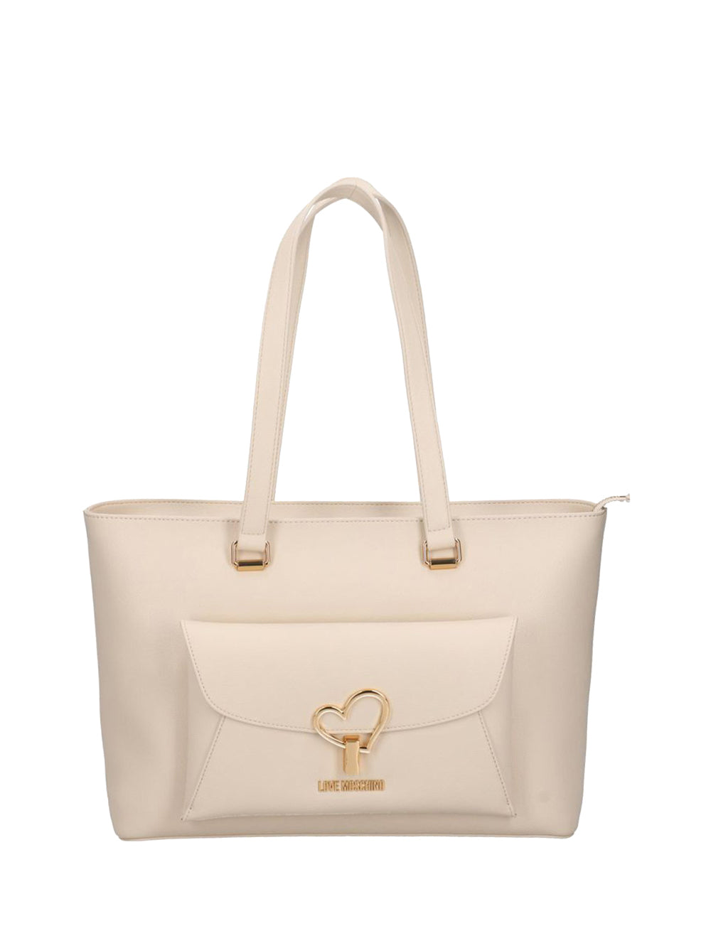 MOSCHINO PRECOLLECTION Shopper Guess - Avorio Avorio