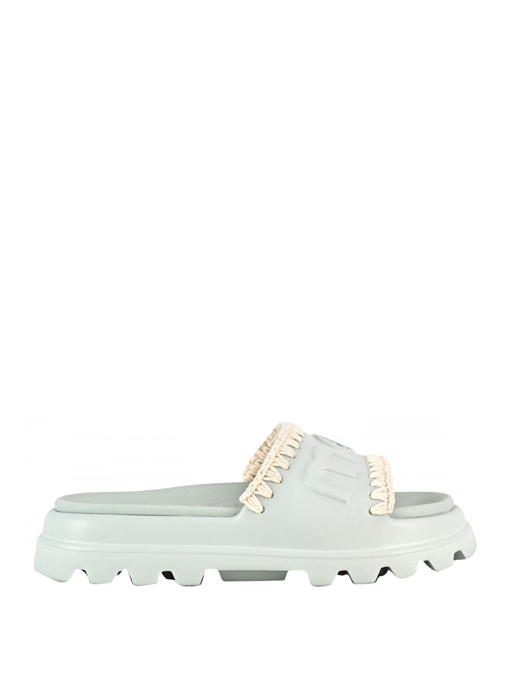 MOU Mou Sandalo Eva One Piece Slide - Verde Acqua TEA