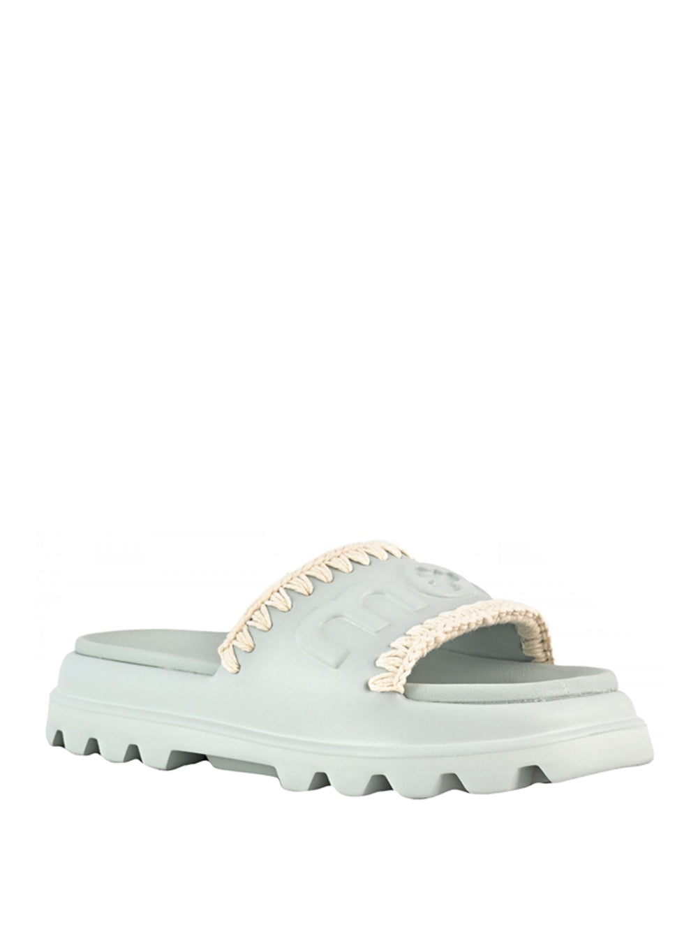 MOU Mou Sandalo Eva One Piece Slide - Verde Acqua TEA