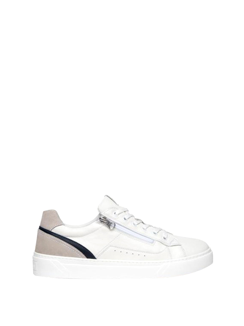 NERO GIARDINI Nero Giardini Sneakers Pelle E Camoscio - Bianco Bianco