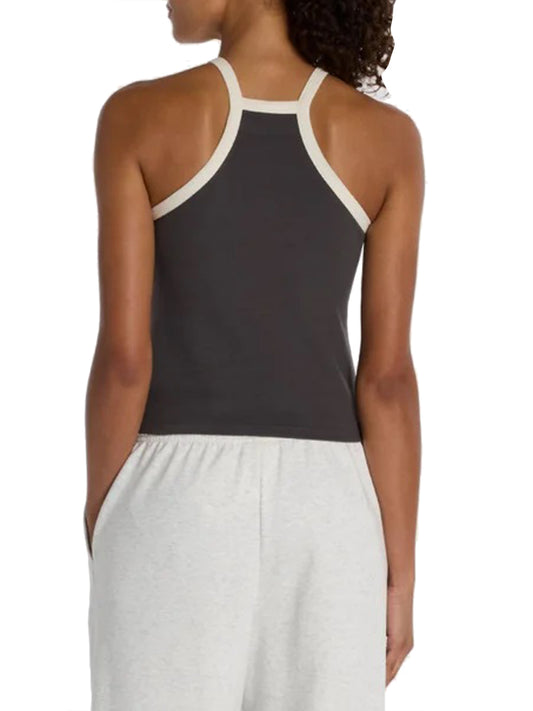 NEW BALANCE Canotta New Balance Cotton Racer Tank - Nero BLACK