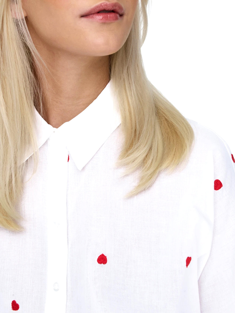 ONLY DROP 1 Only Camicia Onlnew - Bianco Bianco