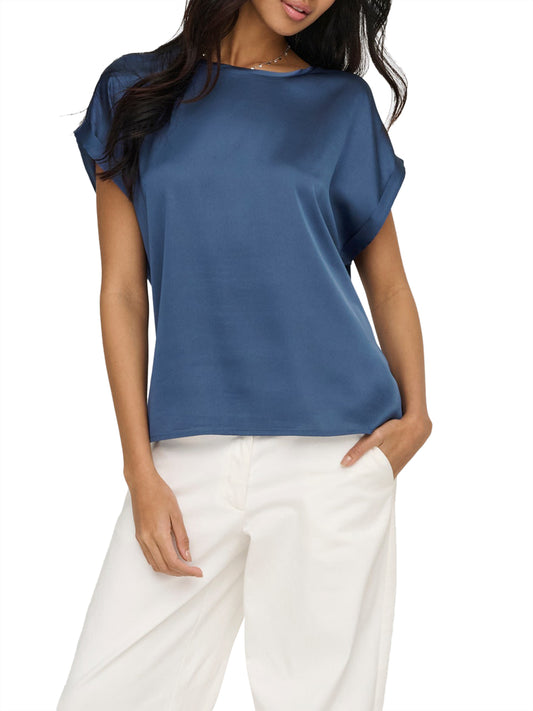 ONLY DROP 1 T-Shirt Only Onllieke - Blu BLUE