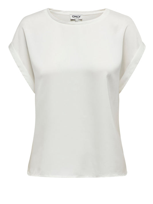ONLY DROP 1 T-Shirt Only Onllieke - Bianco Bianco