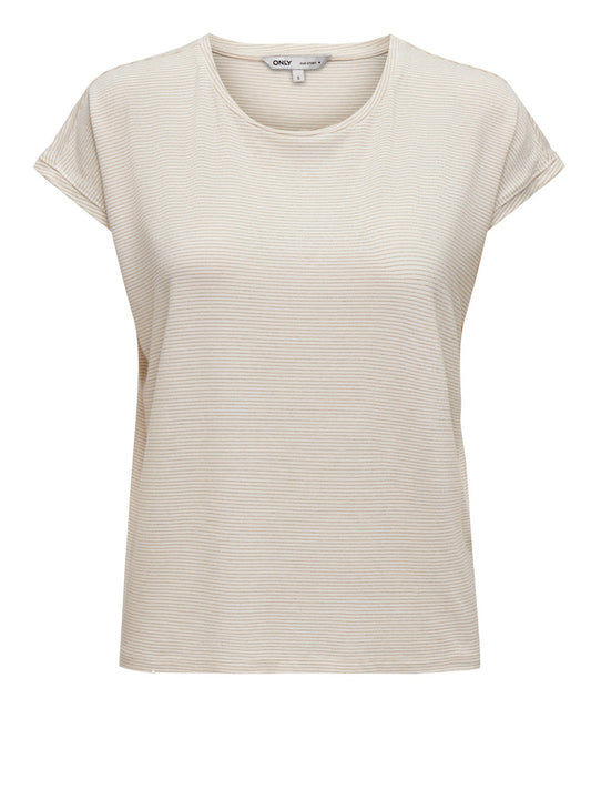 ONLY DROP 1 T-Shirt Onlclaudia Only - Bianco Bianco