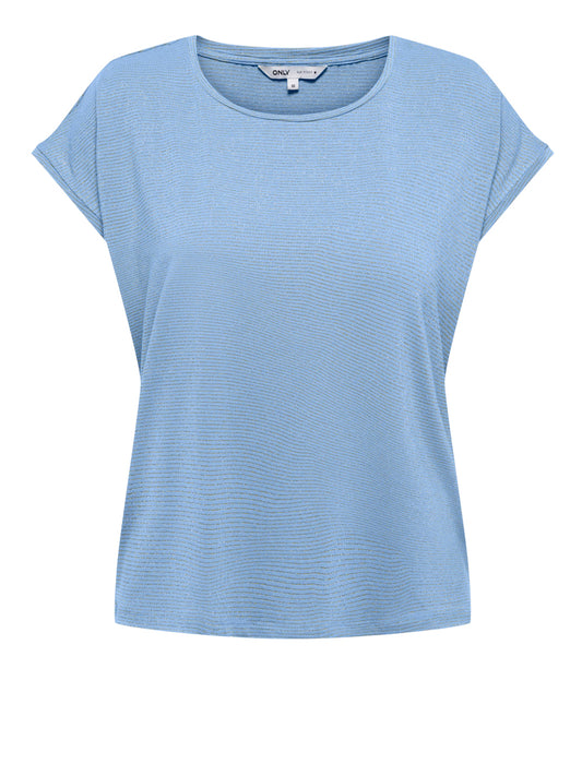 ONLY DROP 1 T-Shirt Onlclaudia Only - Blu Blu