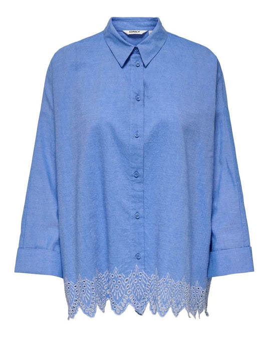 ONLY DROP 1 Camicia Onlgraces Only - Blu Blu