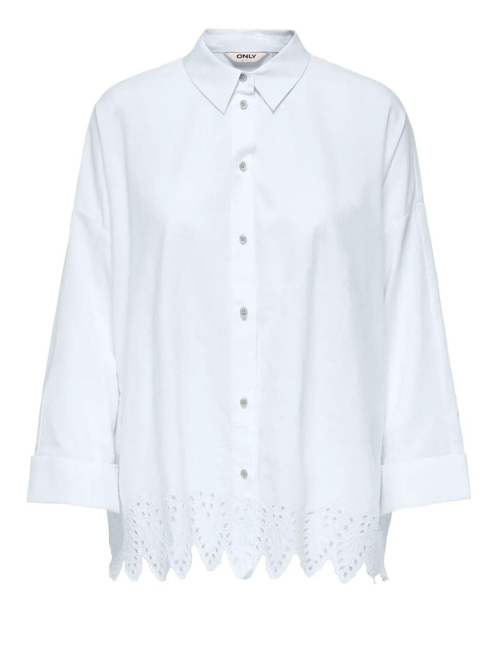 ONLY DROP 1 Camicia Onlgraces Only - Bianco Bianco