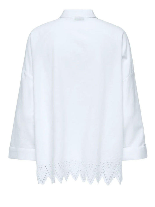 ONLY DROP 1 Camicia Onlgraces Only - Bianco Bianco
