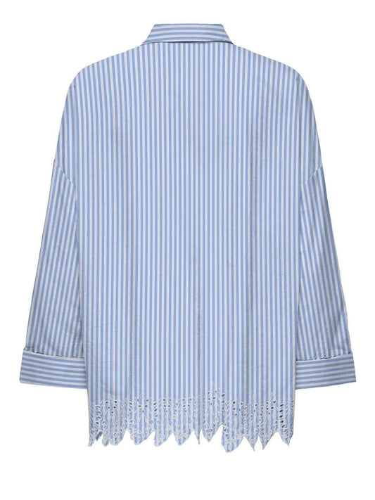 ONLY DROP 1 Camicia Onlgraces Only - Blu Blu/bianco