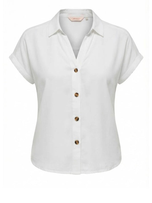 ONLY DROP 1 Camicia Only Onlgibsi Puori - Bianco Bianco